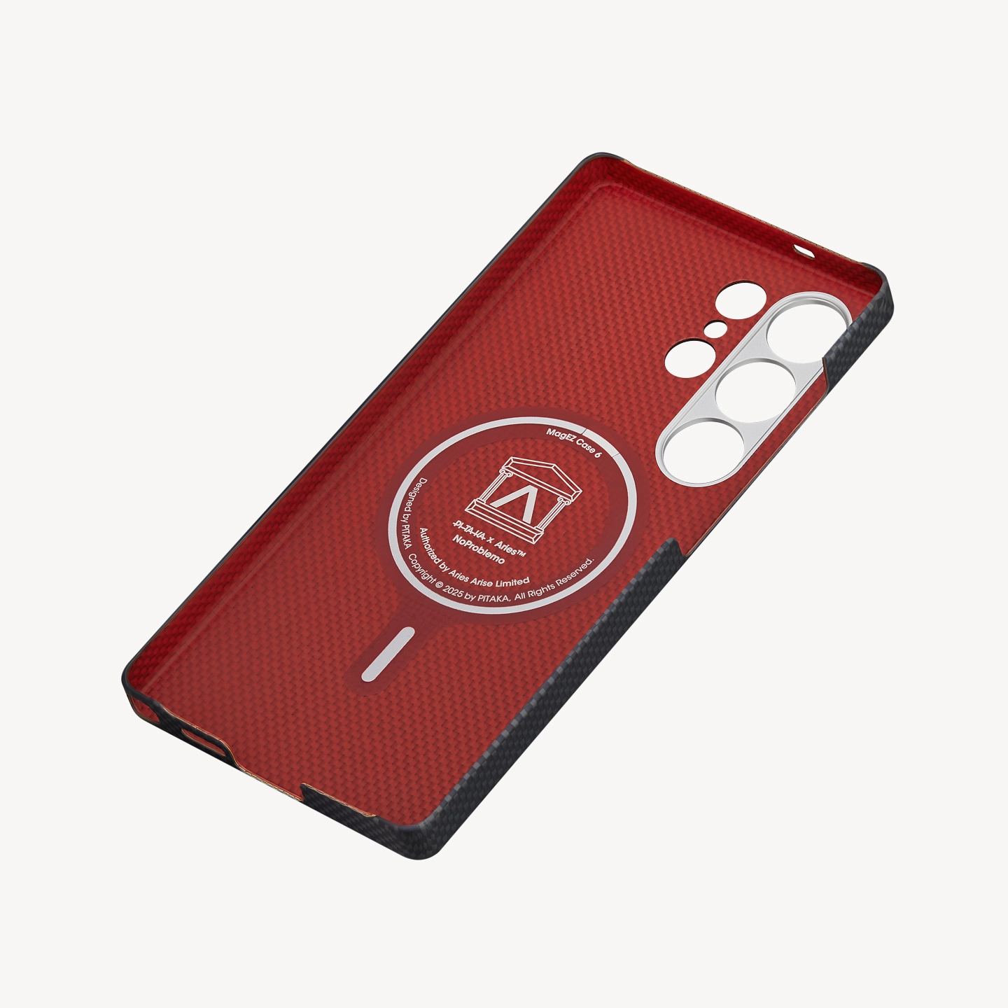 PITAKA × Aries thin and lightweight Galaxy S case