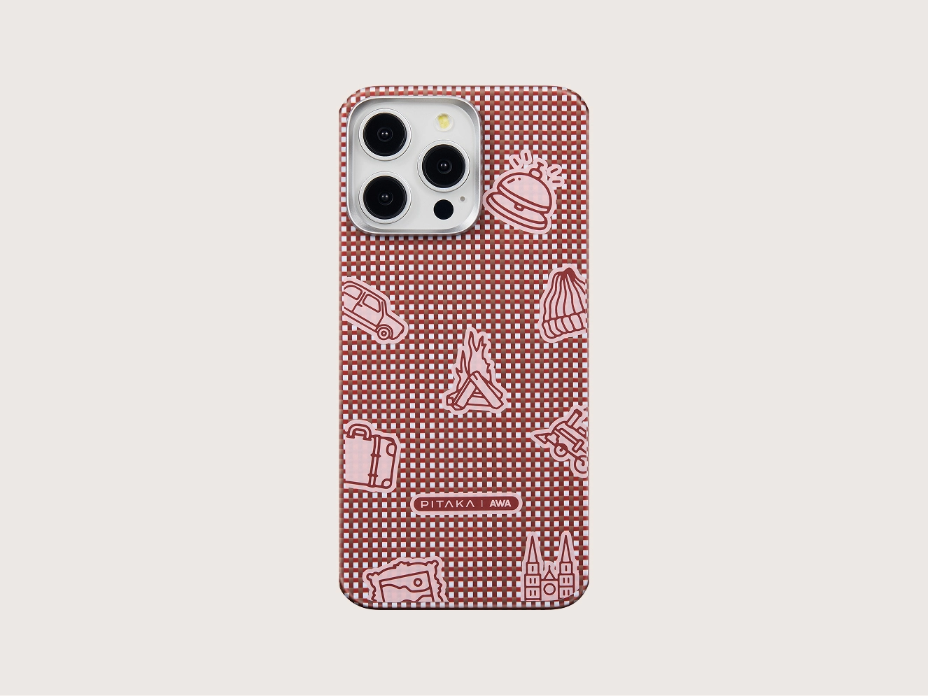 03 | PITAKA × Accidentally Wes Anderson - AWA phone case