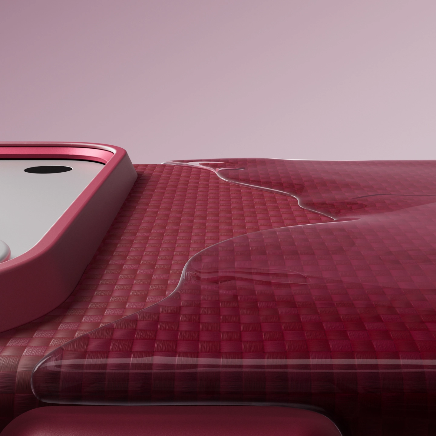 Argyle Burgundy Summa Case Orca Resin structure