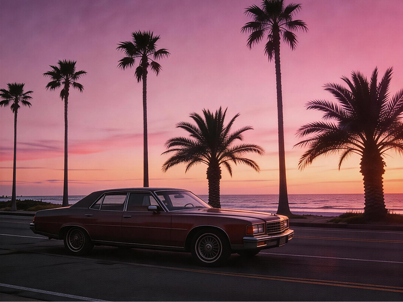 02 | Dream · Lo-Fi Film California Dream landscape