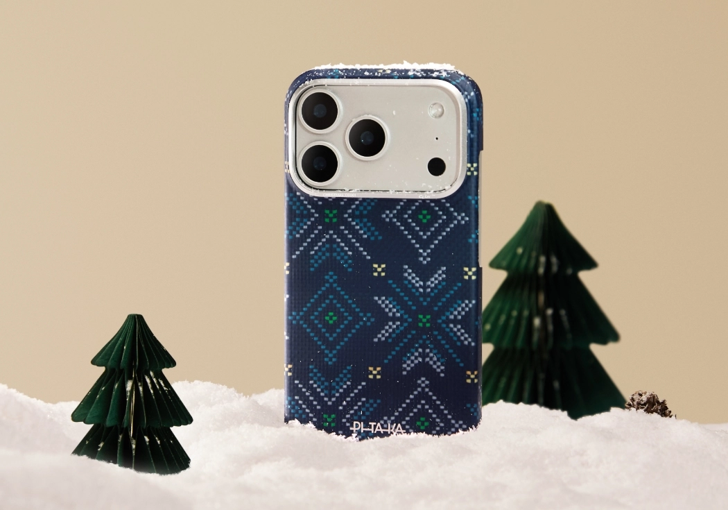 Navy festive phone cases