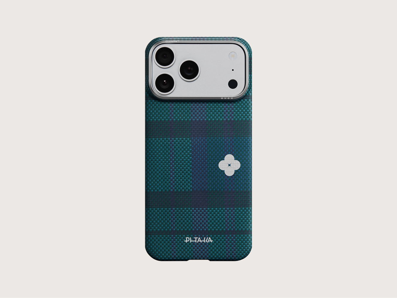 02 | Forest Dawn Flora in Grid phone case