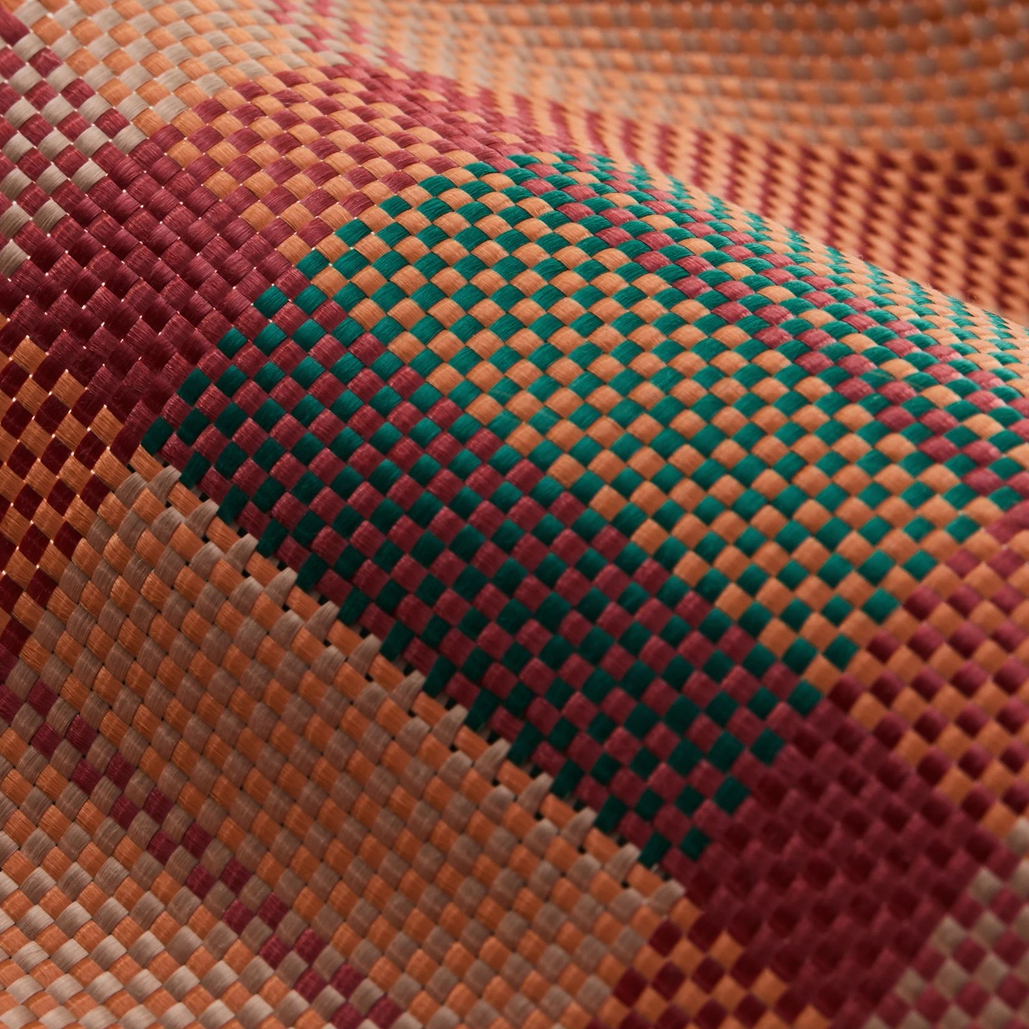 Flora in Grid premium aramid fiber weave