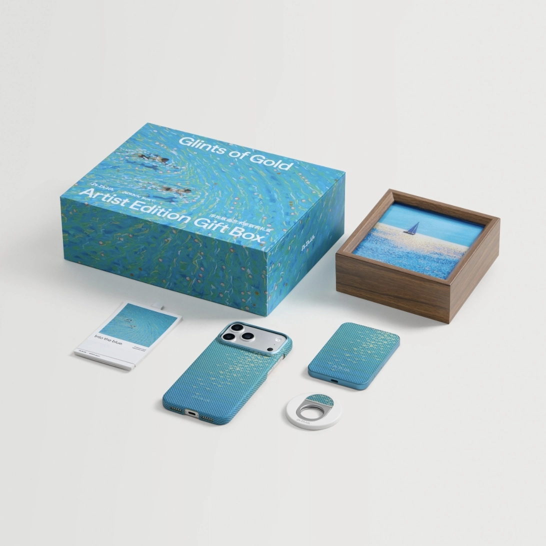 iPhoneアクセサリー Glints of Gold ArtistEdition Gift pitaka Glints of Gold Artist Edition Gift Box | PITAKA