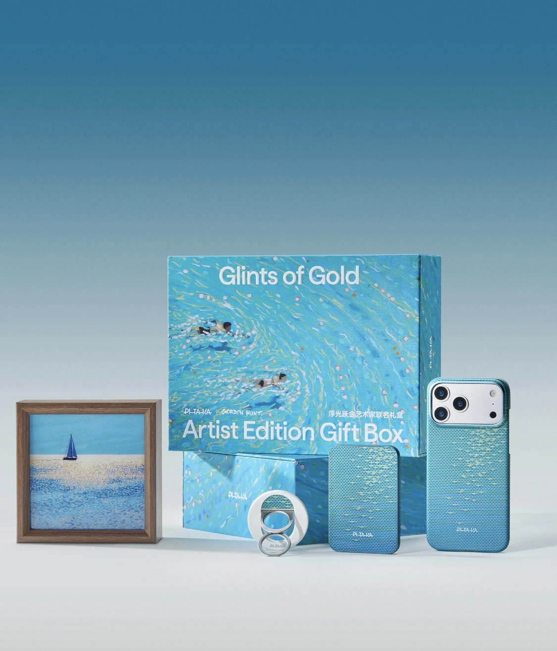 iPhoneアクセサリー Glints of Gold ArtistEdition Gift pitaka PITAKA × Gordon Hunt Glints of Gold | Limited Artist Edition Gift