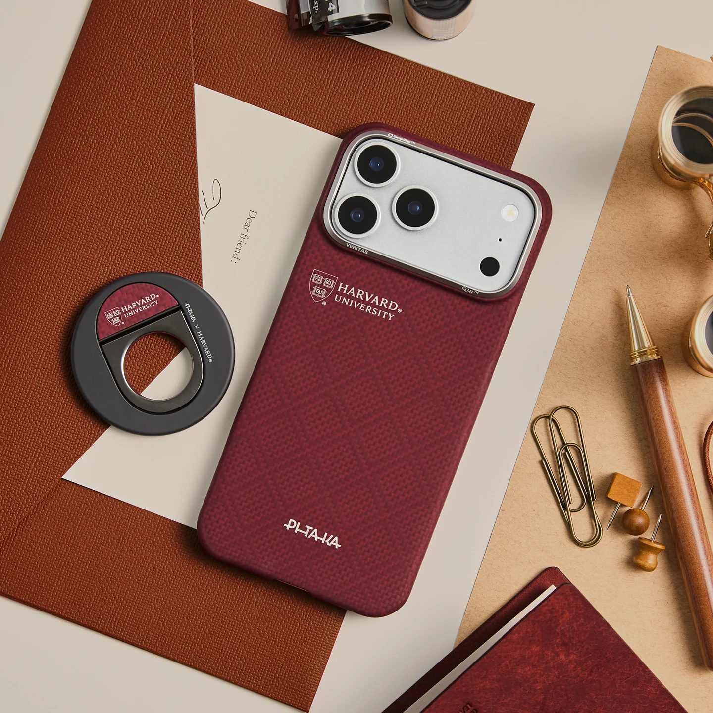 Harvard iPhone Edge Case lifestyle