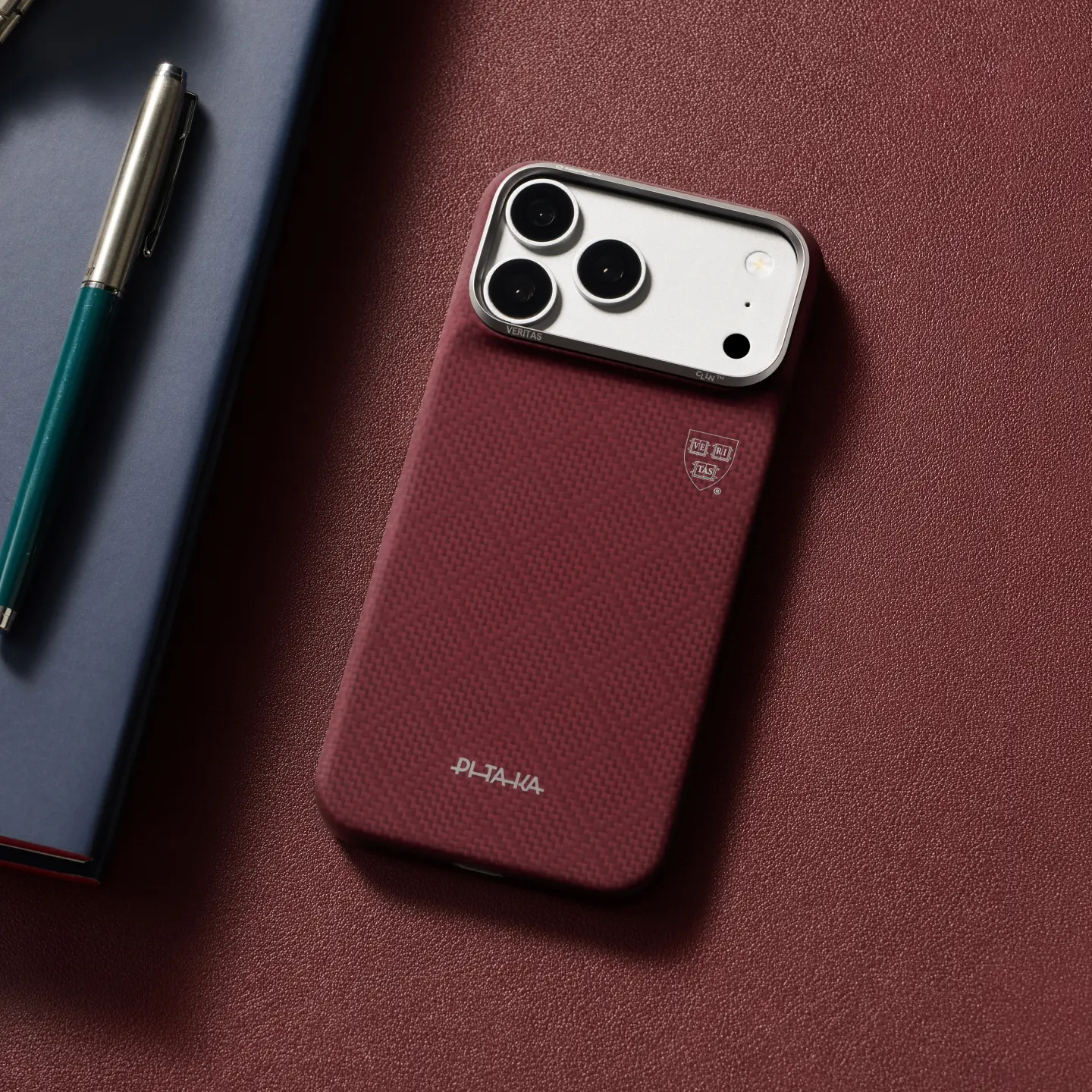 Harvard Edge Case for iPhone 18 lifestyle
