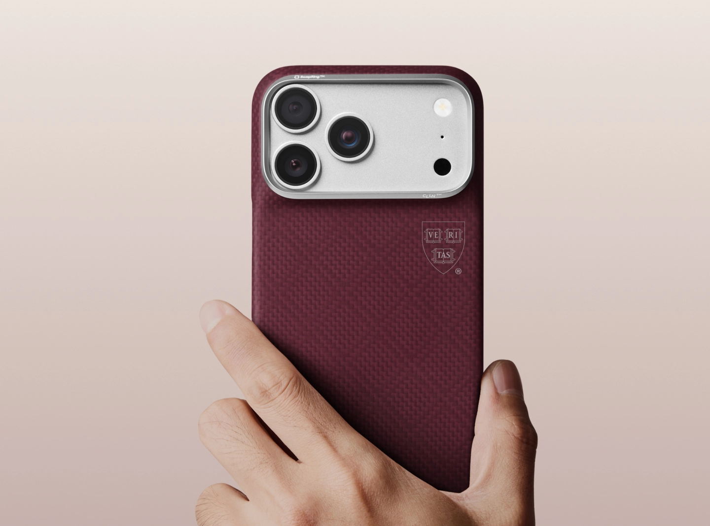 Harvard iPhone 18 case material detail