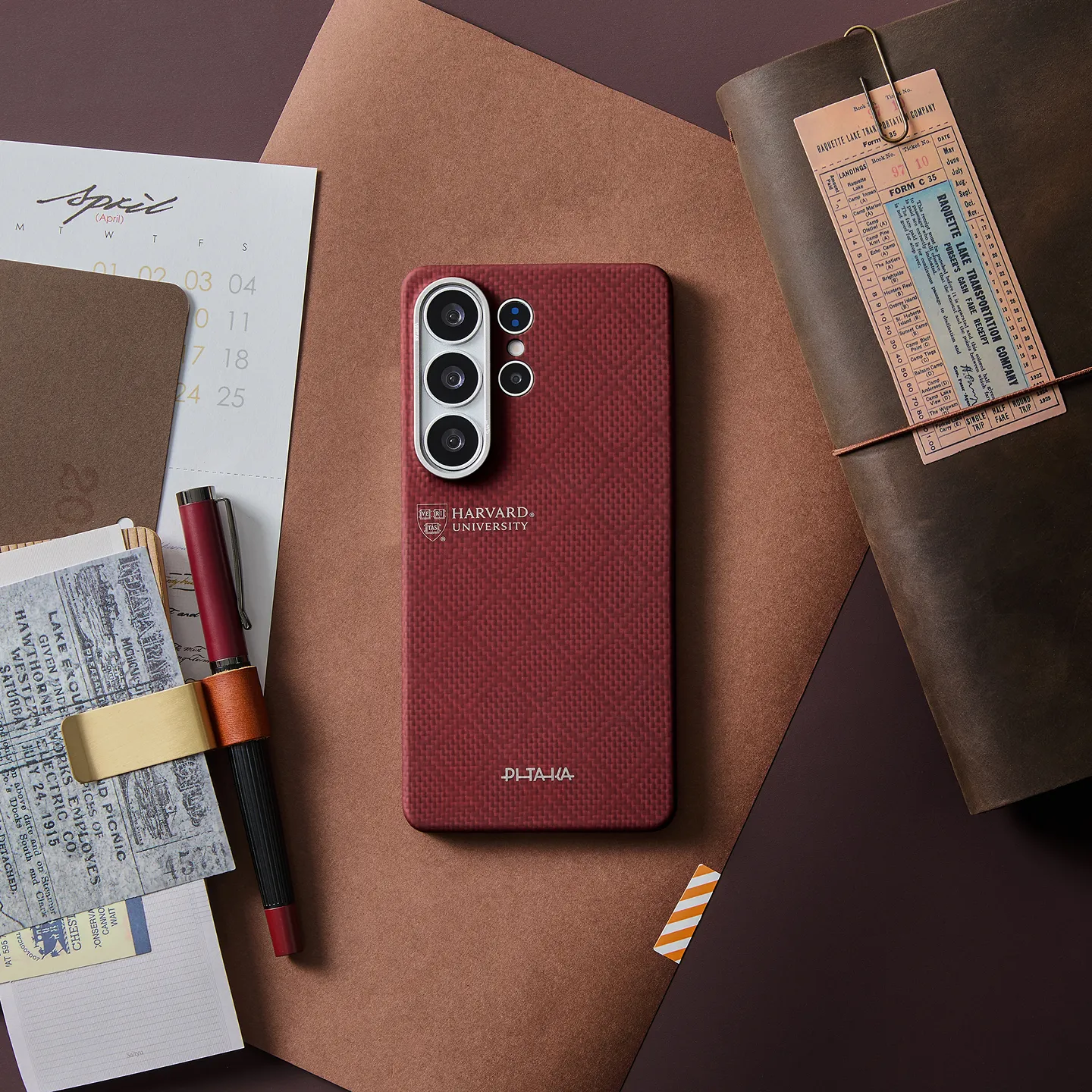 Harvard Samsung Galaxy S Edge Case lifestyle