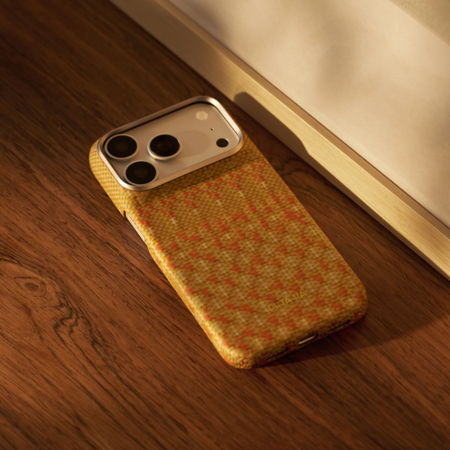 Harvest Gold iPhone 18 Pro / Pro Max lifestyle