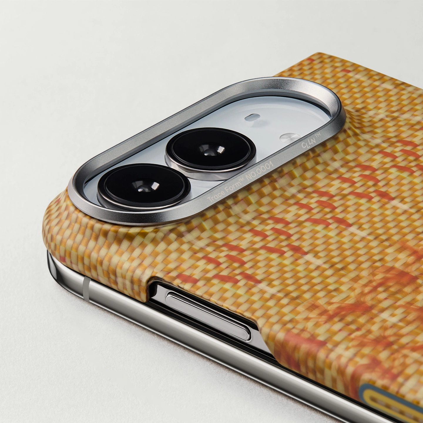 Harvest Gold iPhone Duo individually numbered Trace Form Edition camera ring