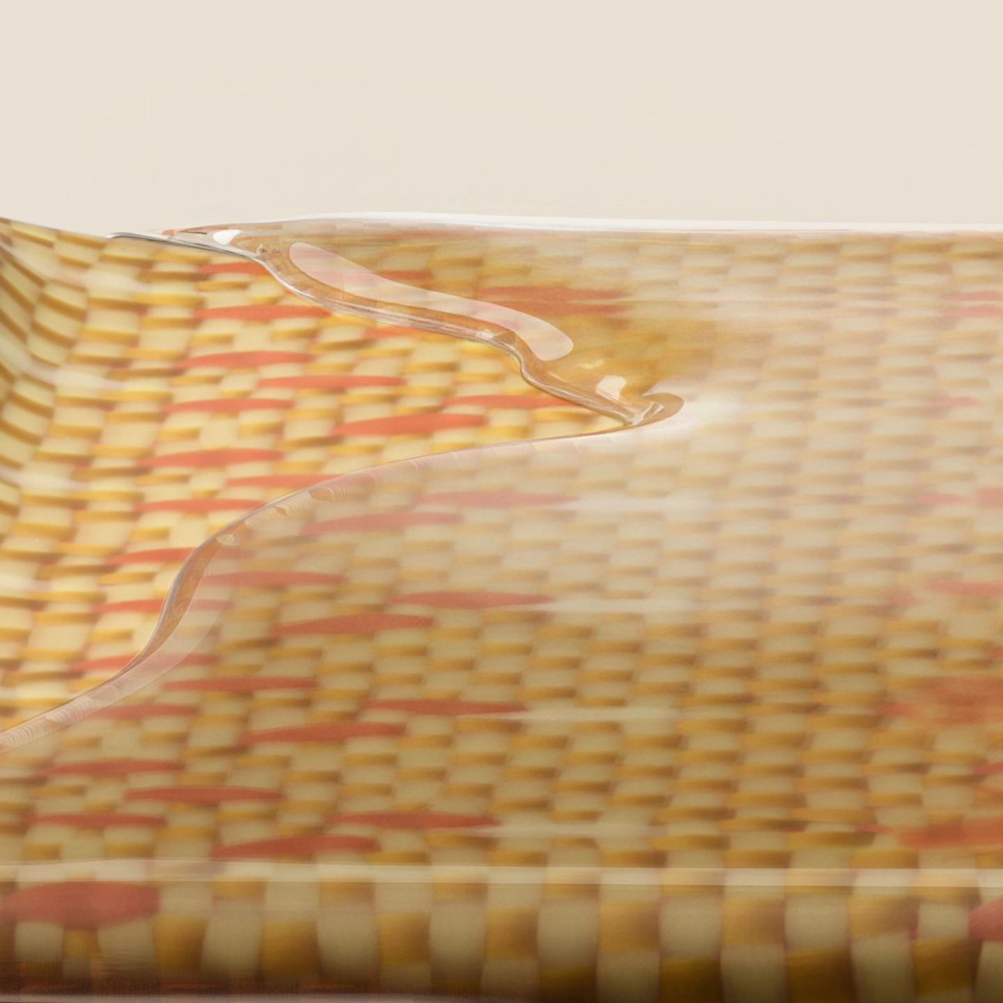 Harvest Gold iPhone Duo Edge Case Mammoth Resin structure