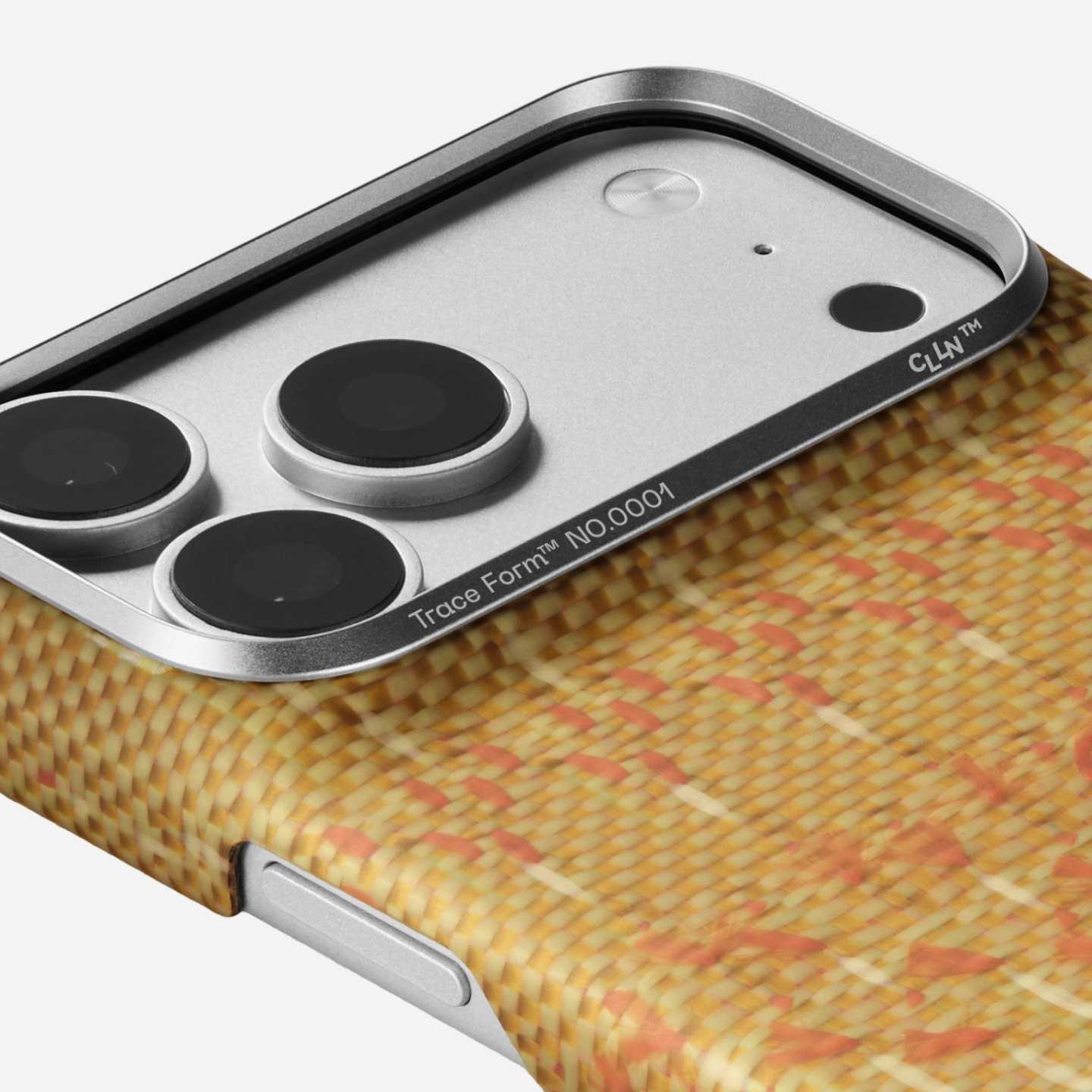 Harvest Gold iPhone 18 Pro / Pro Max individually numbered Trace Form Edition camera ring