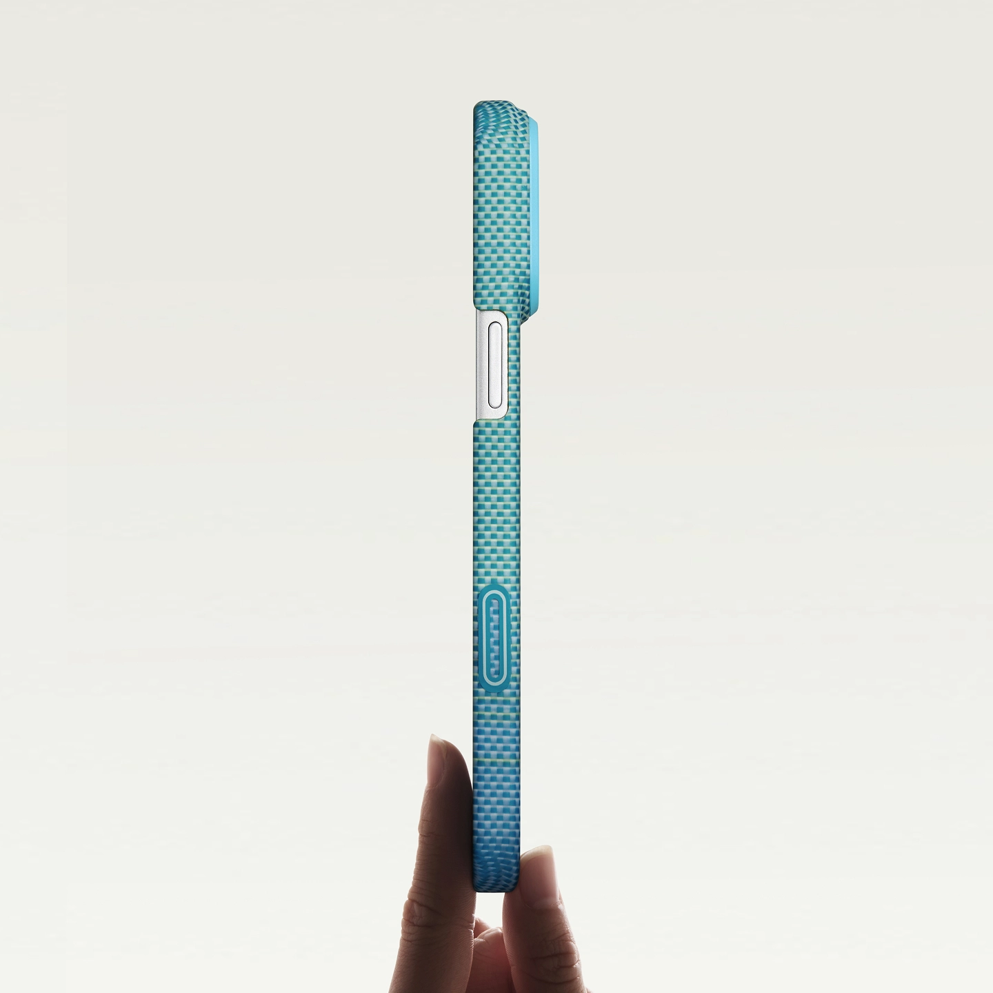 Glints of Gold Lucid Blue thin and lightweight Edge Case