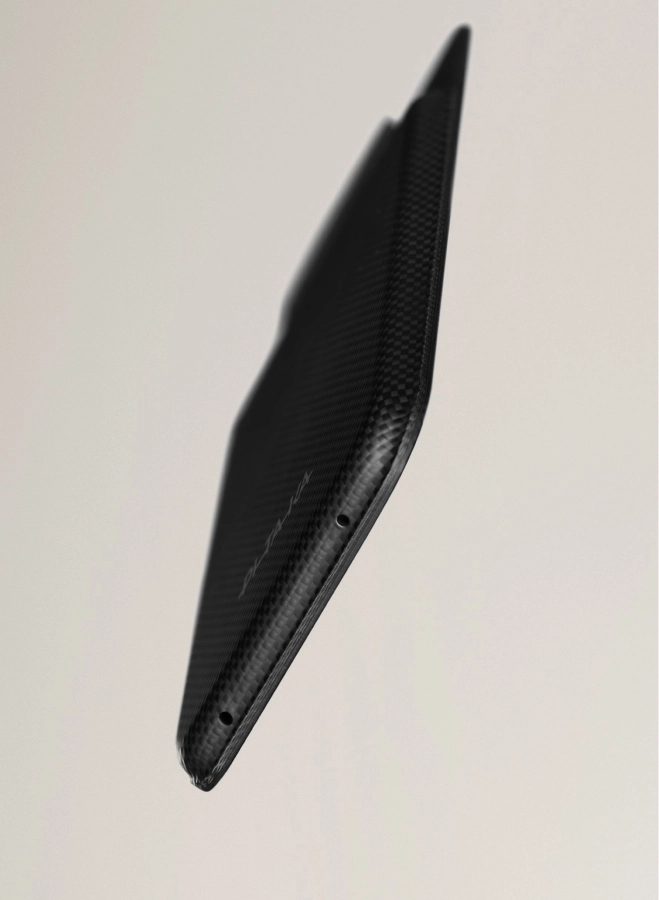Precision audio vents in the card sleeve
