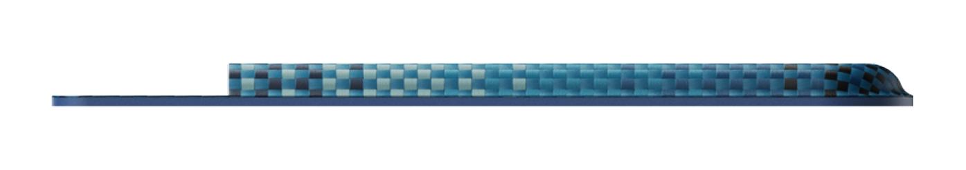 Slim side profile of the MagMod Card Sleeve and Plaud Note