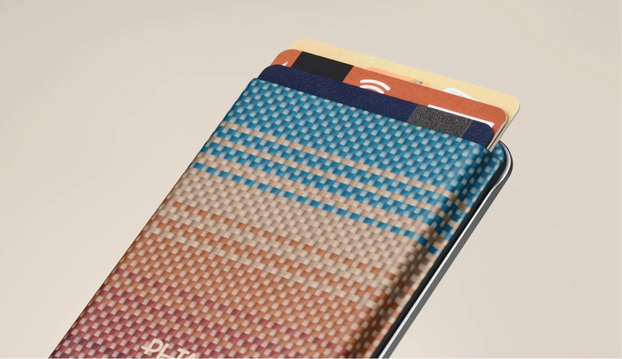 California Dream MagMod Wallet with cards