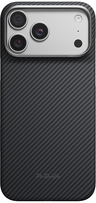 Black/Grey Twill phone case