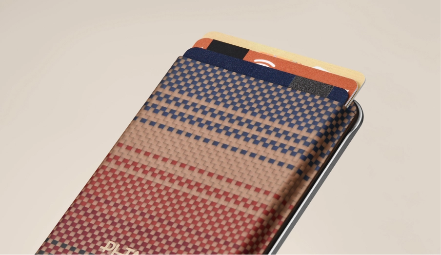 Sunset MagMod Wallet with cards