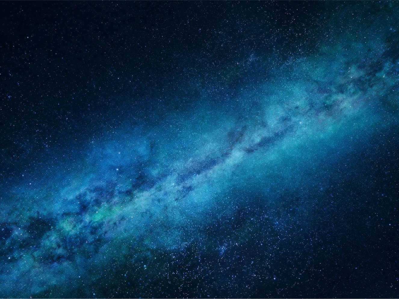 01 | Nearfield Blue Milky Way Galaxy 2.0 landscape