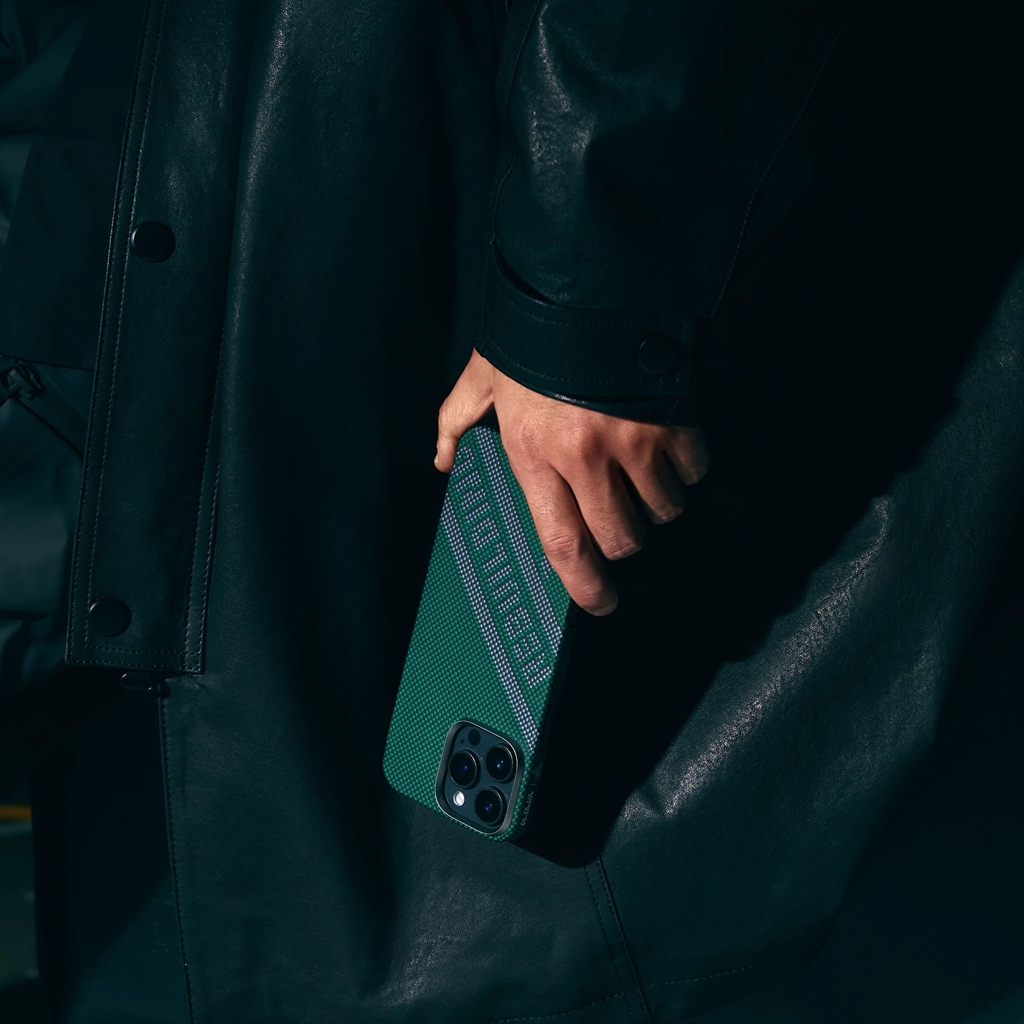 Re-TROS collaborative phone case lifestyle