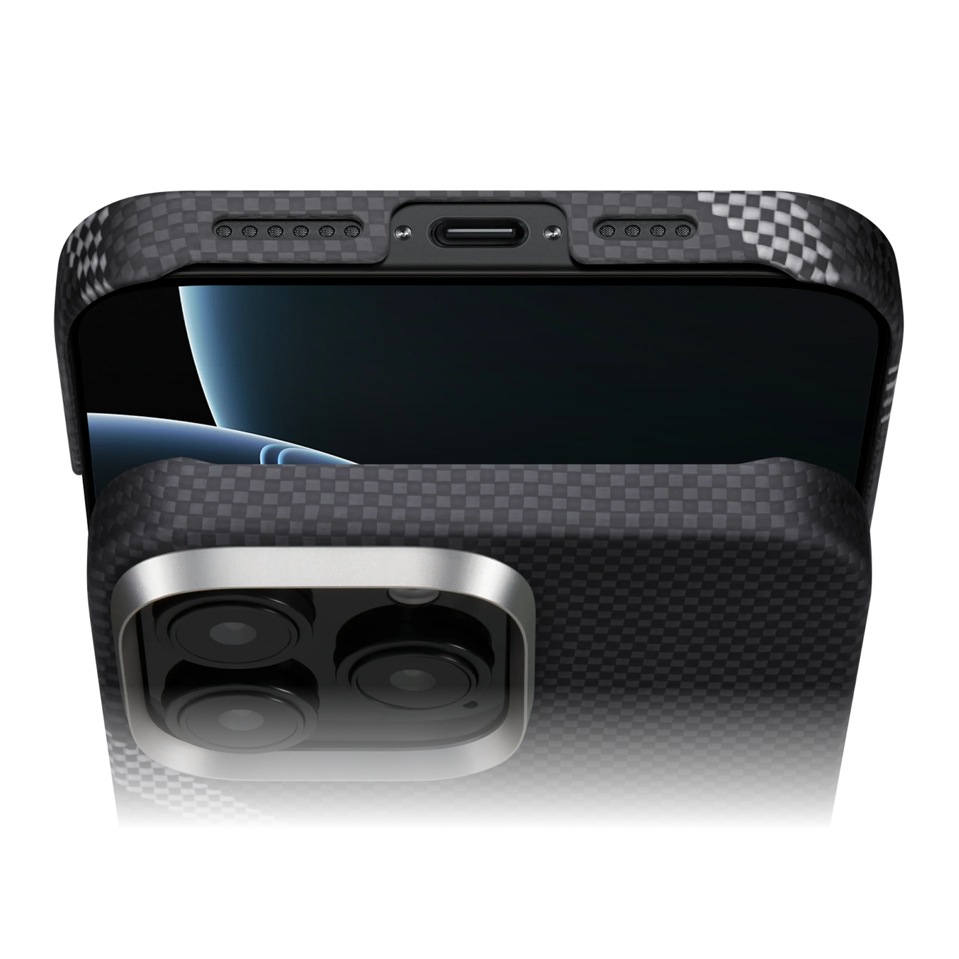 Re-TROS secure textured phone case design