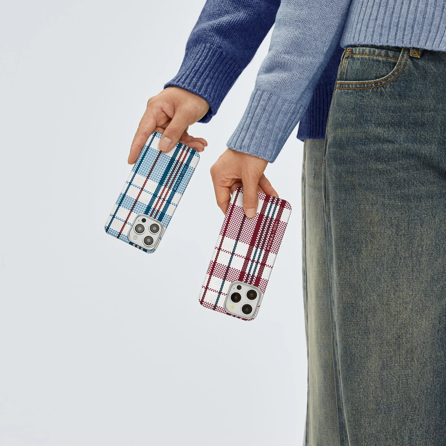 Red White Blue phone case lifestyle