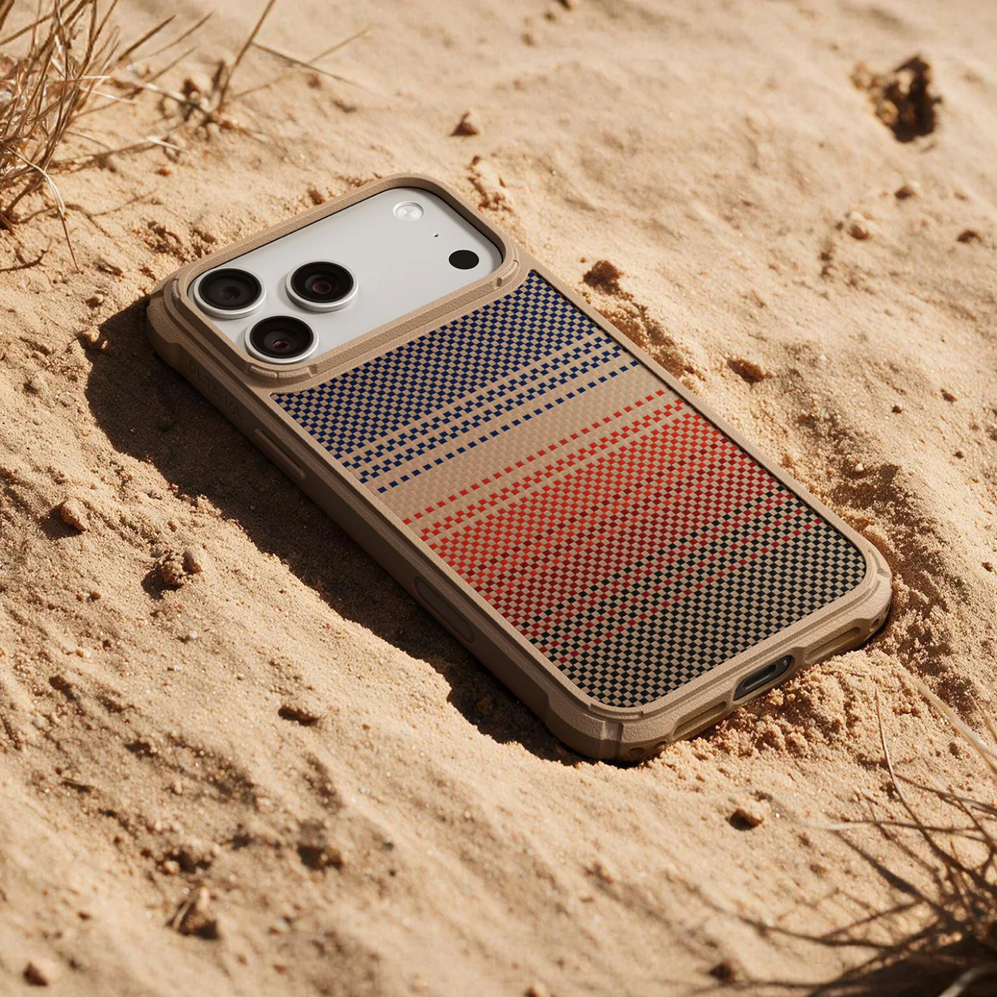 Sunset Cairn Case for iPhone 18 lifestyle