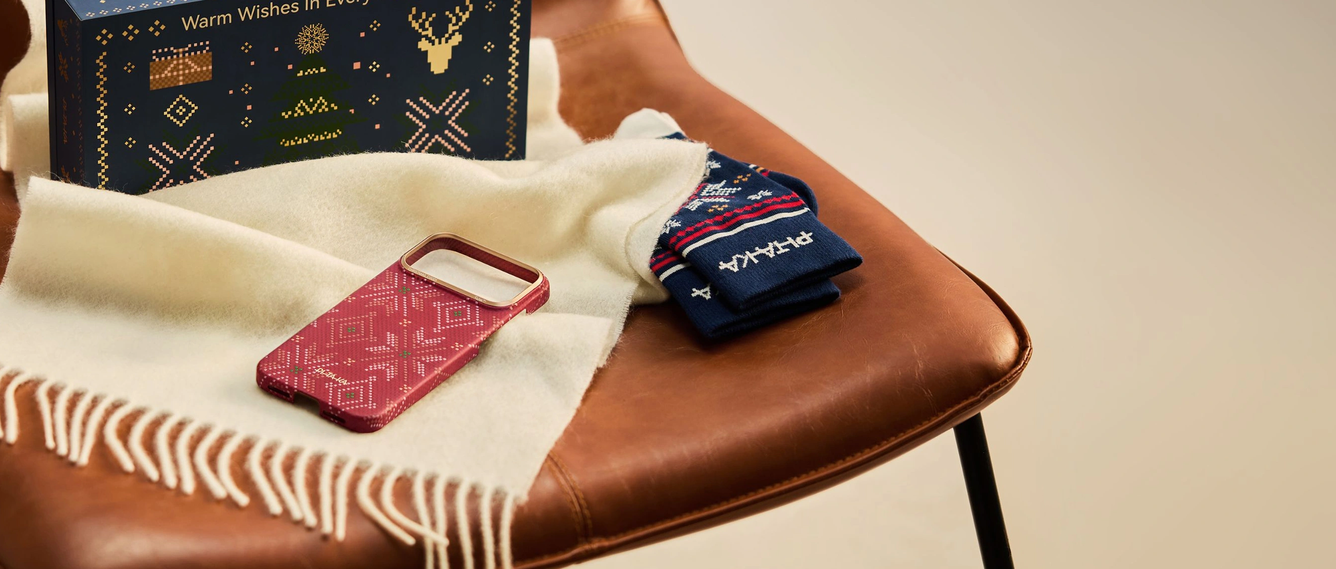 Scarlett Threads of Winter chair scene