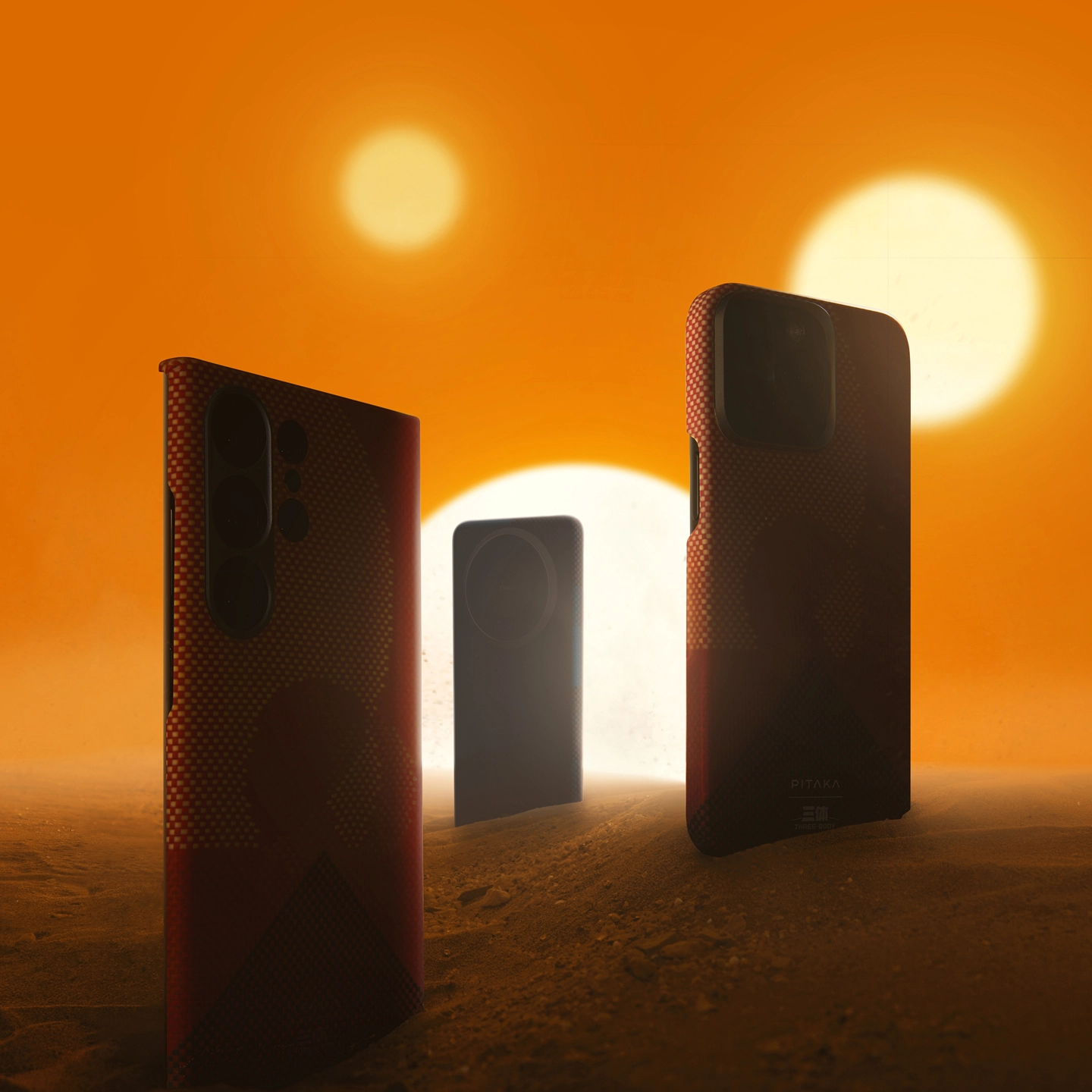 Three-Body civilization inspiration for iPhone 15 Pro and iPhone 15 Pro Max