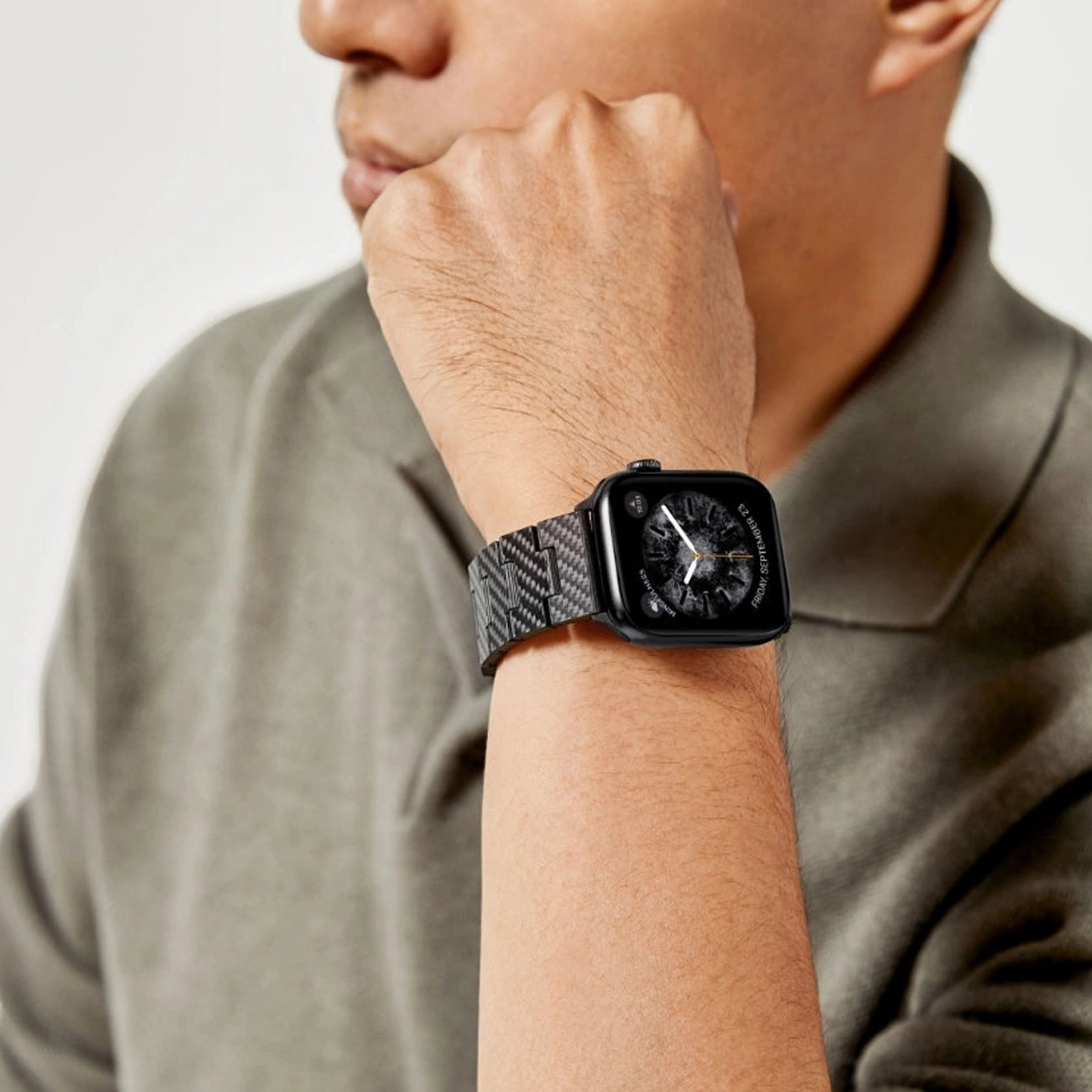 Carbon Fiber Watch Band style