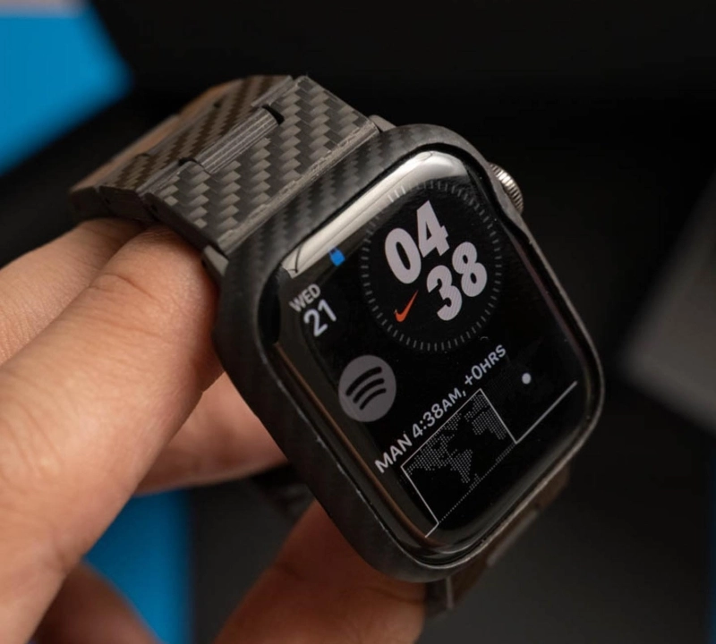 Carbon Fiber Apple Watch Band recommended by Gio San Pedro